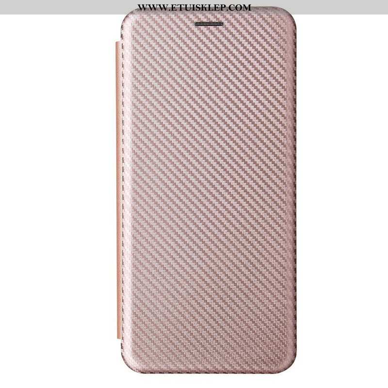 Etui Na Telefon do Samsung Galaxy M12 / A12 Etui Folio /włókno Węglowe